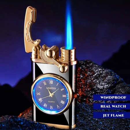 Creative Quartz Table Windproof Gas Lighter